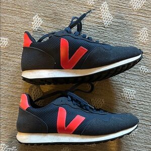 Veja Blue and Pink Shoes